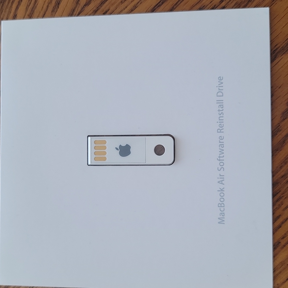 MacBook Air Software  Reinstall Drive OS